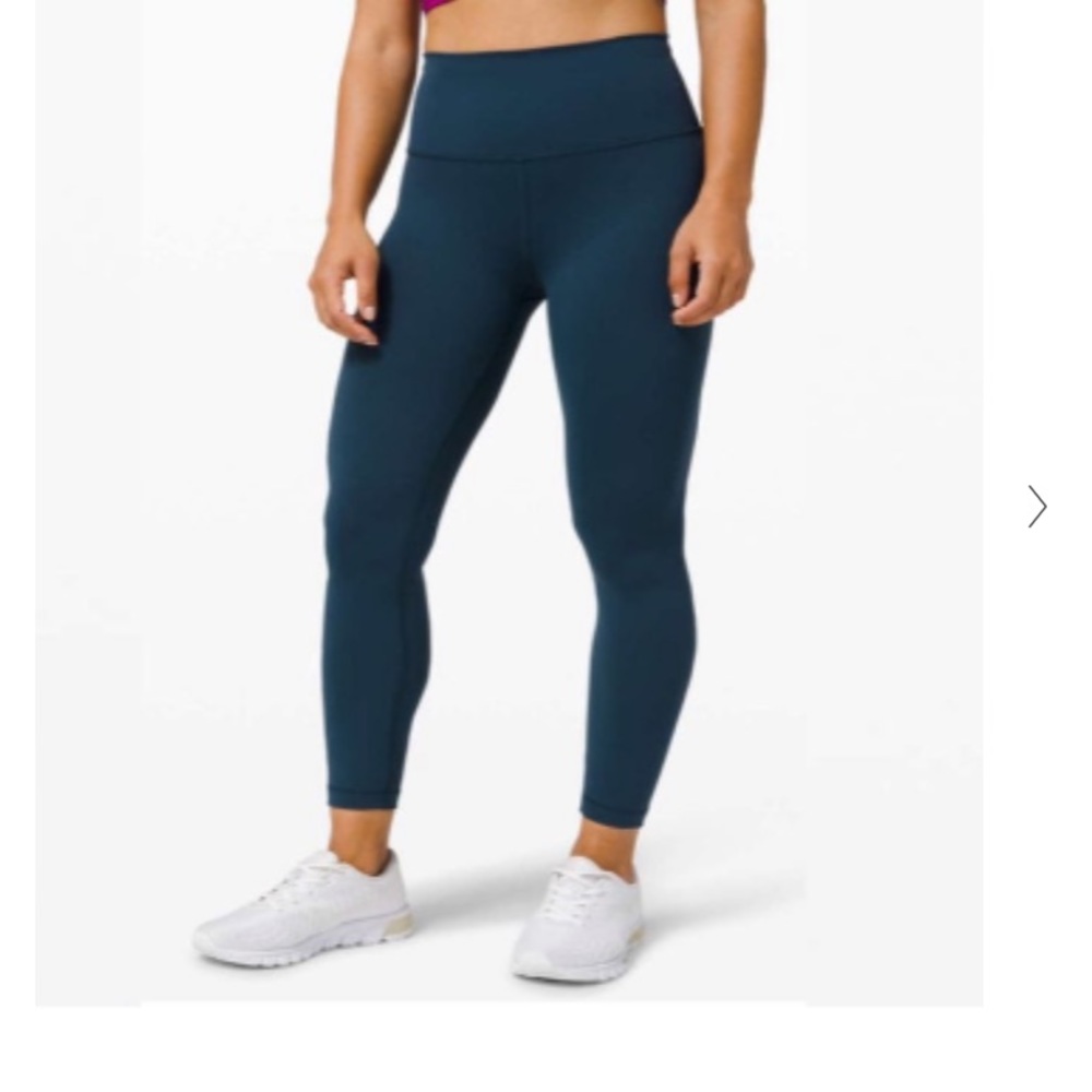 LULULEMON Athletica Submarine Wunder Train High-Rise Tight 25” Leggings Size 8